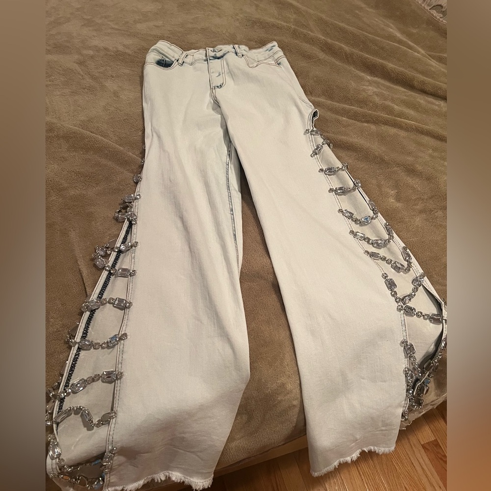 Diamond Denim Stretch Jeans